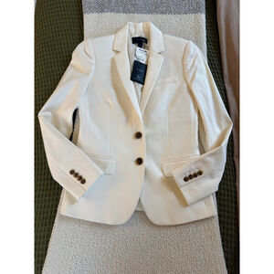 NWT Women’s J.Crew Off-White Blazer Size 0